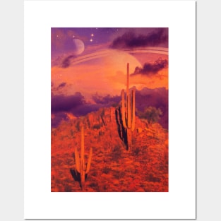 Desert Space Posters and Art